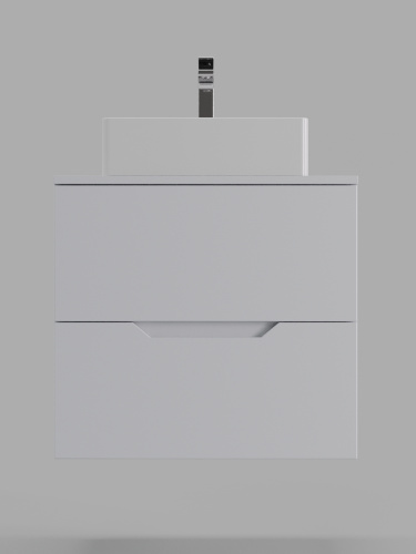 Тумба с раковиной Orange Line Li-60TuwMDF+B04-405W 60,5х46х68,5 - фото 3