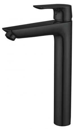 Смеситель Aquanet Static AF330-11B на раковину/на столешницу черный