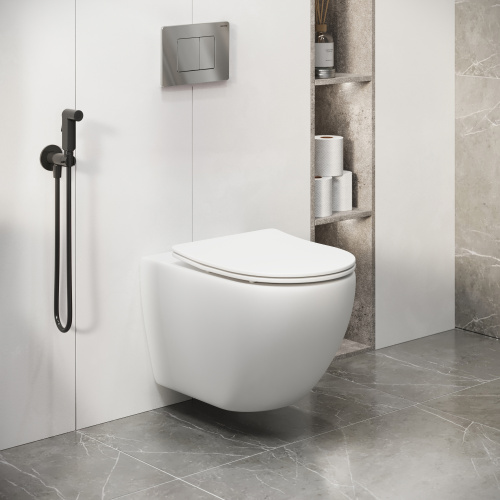 Инсталляция + кнопка смыва + унитаз Grossman Classic 97.4411S.04.10M - фото 5