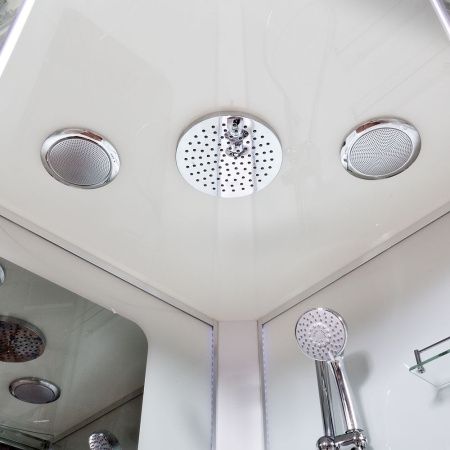 Душевая кабина AvaCan A102RLED 120х80 асимметричная с крышей ориентация правая