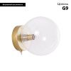 Бра Arte Lamp Vincent (Винцент) A7790AP-1GO