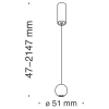 Светильник подвесной Wertmark Technical Harmat Pendant P067PL-L5GF3K