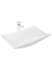 Раковина из сантехнического фаянса WeltWasser WW SK 10000003855 60х40 подвесная цвет белый без отверстий под смеситель