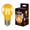 Лампа светодиодная филаментная Uniel Vintage (Винтаге) LED-A60-6W/GOLDEN/E27 GLV21GO