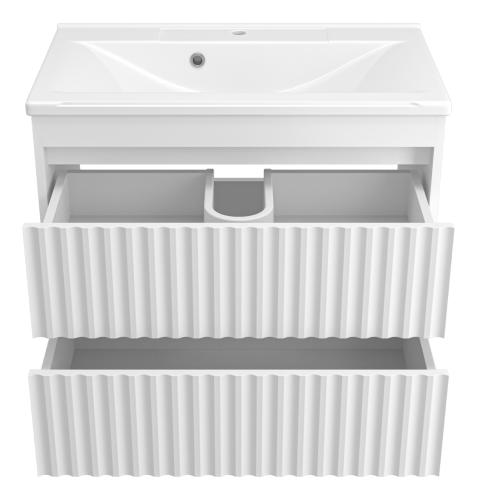 Тумба под раковину Brevita Balaton BAL-06075-01-01П2Я 73х44х54 подвесная - фото 3