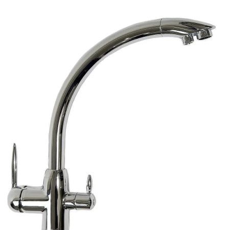 Смеситель для кухни Haiba HB76845 на мойку хром