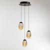 Светильник подвесной Delight Collection MD25090022-3A matt black/champagne