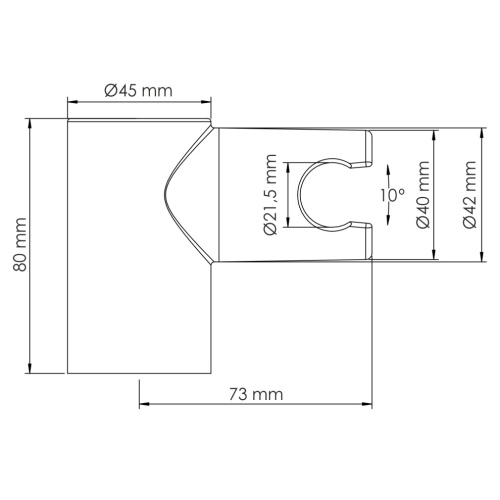 Держатель душа WasserKRAFT  A319 никель - фото 3
