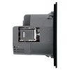 Розетка 1-местная з/ш с/з 16А + USB + Type C Stekker Мия 50452