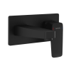 Смеситель для раковины Vitra Root Square A4273836EXP встраиваемый в стену черный