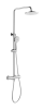 Душевая стойка Arrow AG3318CP настенная цвет хром с термостатом