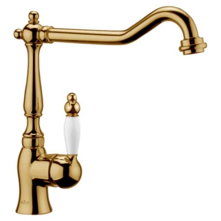 Смеситель для кухни Webert Kitchen Valentino VA920302065 на мойку бронза