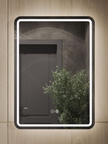 Зеркало с подсветкой и антизапотевателем Orange Nature ONP-50ZE 50х70 - фото 2