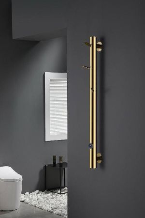 Полотенцесушитель электрический Boheme OAK 724-G 20х150 золото