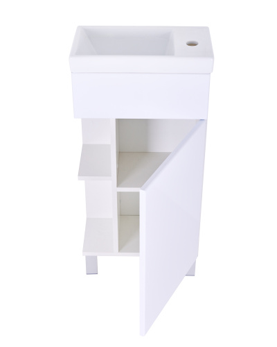 Тумба с раковиной Orange МИНИ Mini2-40TUW+Ra 40,5х22х84,2 - фото 4
