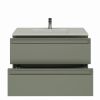 Тумба под раковину Allen Brau Eclipse 2.0 1.E1001.CGM 2.0 60х50 подвесная цвет зеленый