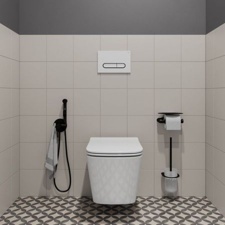 Клавиша смыва механическая Iddis Unifix UNI01WBi77 цвет белый