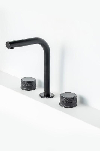 Смеситель Boheme Prestige 152-B-PR на столешницу черный - фото 2