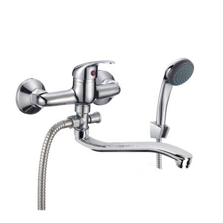 Смеситель для ванны D-Lin D140352 настенный хром
