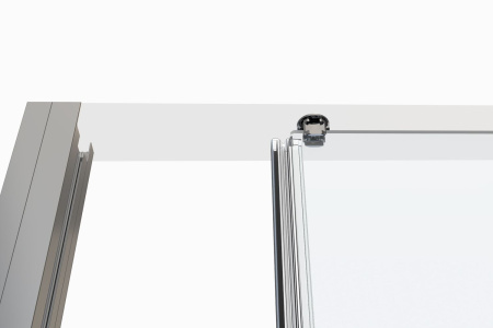 Душевой уголок Allen Brau Fantasy 3.11006.00 + 3.11014.00 120х100 стекло прозрачное профиль хром глянцевый без поддона