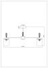 Люстра на штанге Arte Lamp Waverley (Ваверлеы) A4102PL-8PB