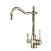 Смеситель для кухни Rose R158Q на мойку бронза