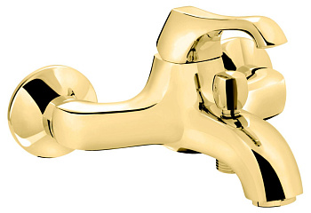 Смеситель для ванны Emmevi Ares 76001/OR настенный золото