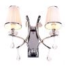 Бра Lumina Deco Glamour (Гламоур) LDW 66247-2 WT+CHR