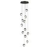 Светильник потолочный Delight Collection MD24001033-12A black/clear