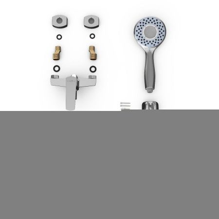 Смеситель для ванны Tokito SENDAL TOK-SEN-1015 настенный хром