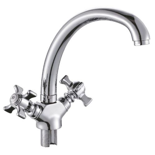 Смеситель для кухни Cron CN4724 на мойку хром - фото 2