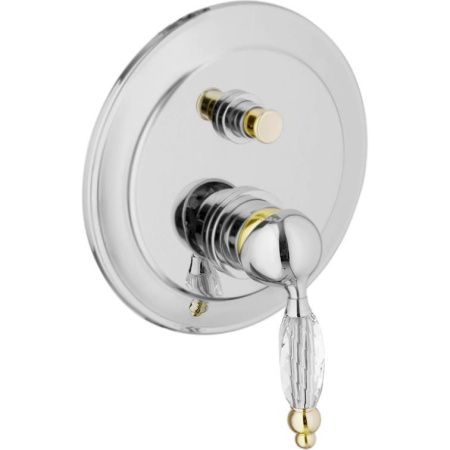 Смеситель для ванны и душа Webert Alexandra AL860101017 встраиваемый в стену хром