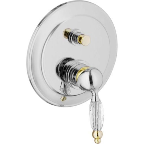 Смеситель для ванны и душа Webert Alexandra AL860101017 встраиваемый в стену хром - фото 2