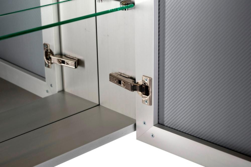 Зеркало-шкаф De Aqua Алюминиум 00261749 50х14х77 подвесной - фото 5 Зеркало-шкаф De Aqua Алюминиум 00261749 50х14х77 подвесной - фото 5