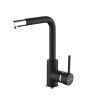 Смеситель для кухни Paulmark HONNER Ho212018-BLM на мойку черный