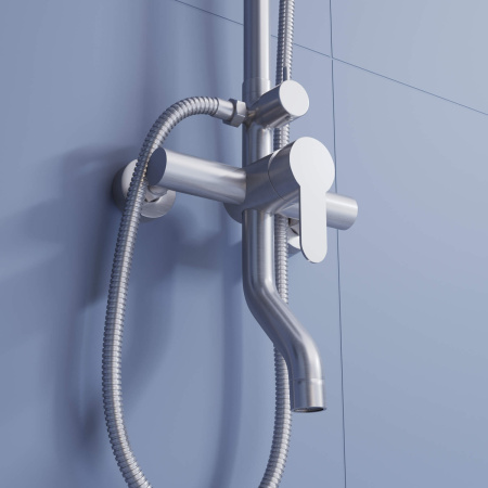 Душевая стойка RGW Shower Panels (Шоувер панелс) 59140124-13 настенная цвет хром