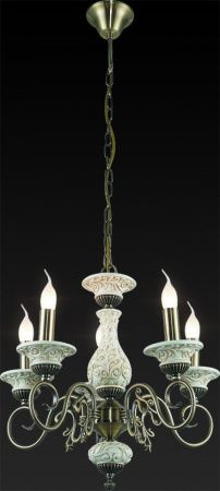 Люстра подвесная Toplight Sylvia Bronze (Сылвиа Бронзе) TL7280D-05AB