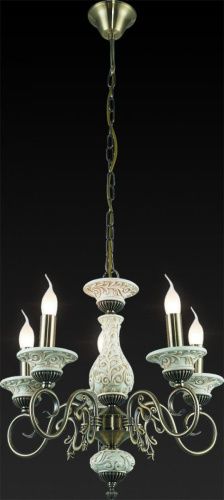 Люстра подвесная Toplight Sylvia Bronze (Сылвиа Бронзе) TL7280D-05AB - фото 2