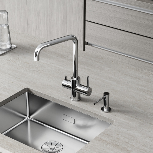 Смеситель для кухни Sancos Vela SC4013CH на мойку хром - фото 5