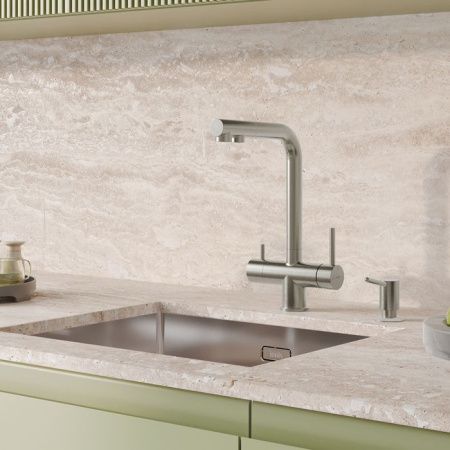 Смеситель для кухни IDDIS Umbra UMBBNPFi05 на мойку сатин