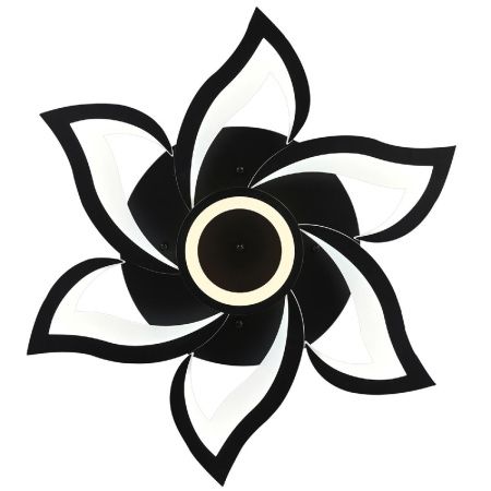 Люстра потолочная Natali Kovaltseva Olimp (Олимп) HIGH-TECH LED LAMPS 82020 BLACK