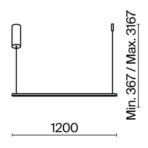Светильник подвесной Maytoni Halo Modern MOD246PL-L24BSK - фото 2