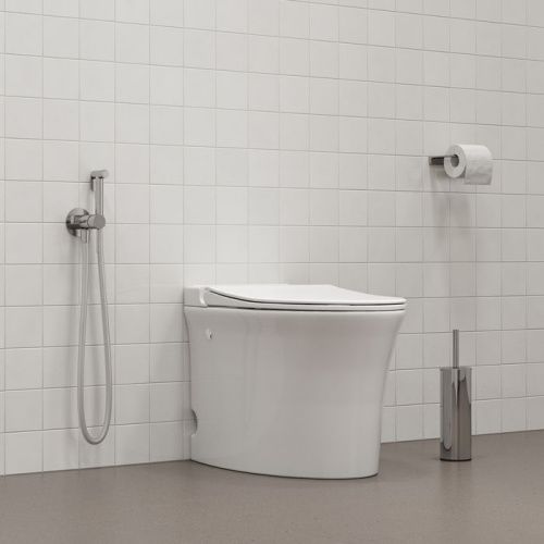 Гигиенический душ со смесителем IDDIS Axes 005BCR0i08 хром матовый - фото 2