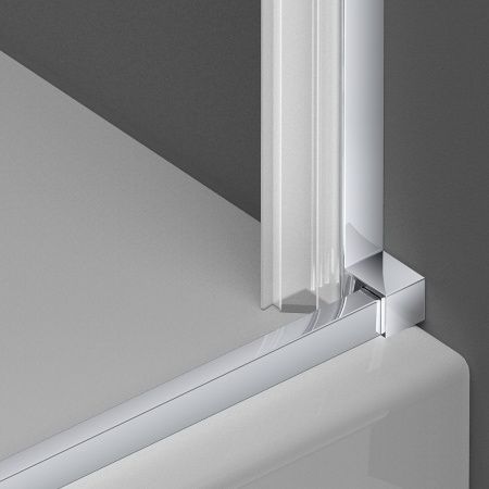 Душевая дверь Vincea Alpha VDP-3AL700MT 70х195 стекло текстурное профиль хром