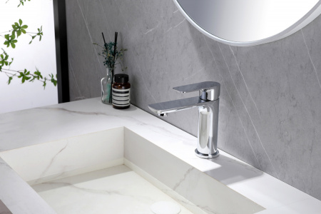 Смеситель Abber Weiss Insel AF8010 на раковину хром