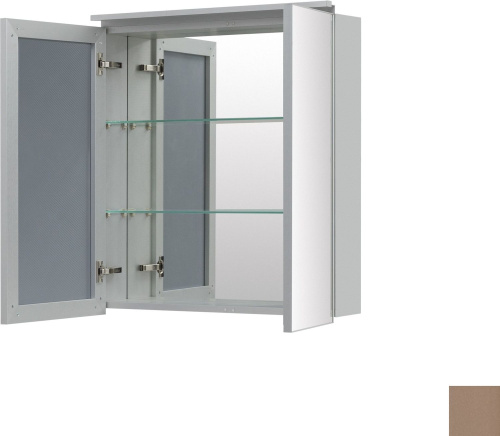 Зеркало-шкаф De Aqua Алюминиум 00261765 70х14х77 подвесной - фото 5 Зеркало-шкаф De Aqua Алюминиум 00261765 70х14х77 подвесной - фото 5