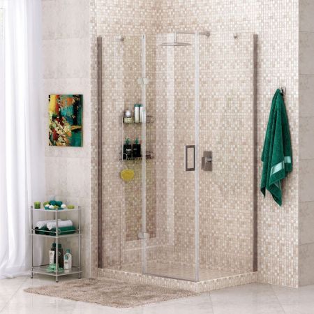 Душевой уголок Wasserkraft 10H10L 120х100 стекло прозрачное профиль хром без поддона