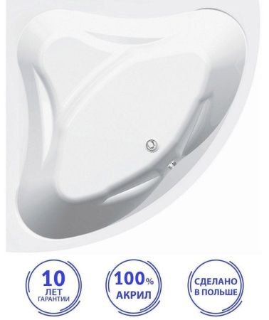 Ванна акриловая C-Bath CBS001003 140х140 угловая четверть круга