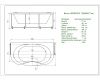 Ванна акриловая Aquatek Мелисса MEL180-0000031 180х95 пристенная асимметричная с каркасом без ручек