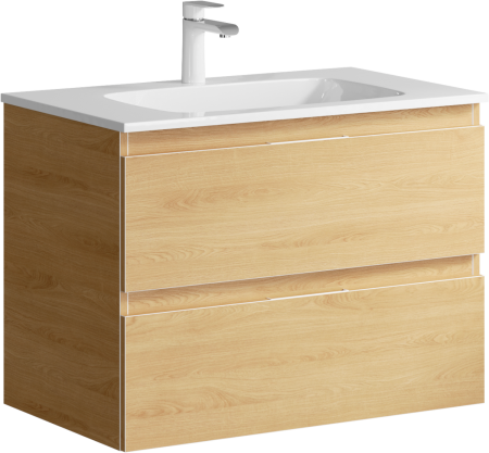 Тумба под раковину Aqwella Y ACC0106DZ 61х45х54 подвесная цвет коричневый